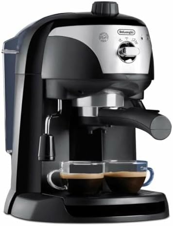 De'Longhi EC221.B Machine à Espresso Solo Pompe, Noir,1L