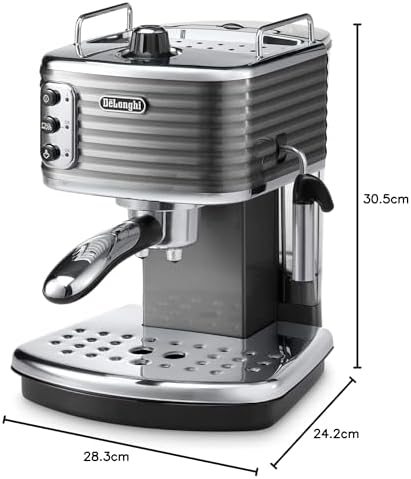 De'Longhi Scultura Machine Expresso, Gris, 1100 W