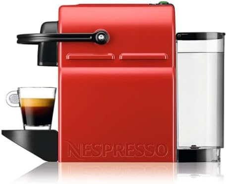Nespresso Krups Machine à café Inissia rouge, Cafetiere Espresso YY1531FD, taglia unica