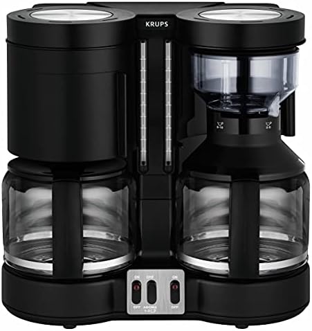 Krups KM8508 Machine combiné filtres et expresso Noir