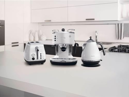 De'Longhi - Cafetieres expresso ECO 311 W -, Noir/Argent/Blanc