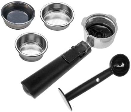 Sirge LUSSY Machine à expresso et cappuccino Gris - 3 filtres à café - 850 W avec fonction capuccino et PODS de papier [ese44] Pression 15 bar ITALY POMPE • Réservoir d'eau amovible 1,5 L