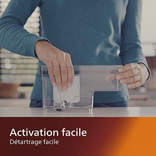 Philips Filtre à Eau Anti-Calcaire AquaClean pour Machine Expresso - Pour un Café de Qualité et un Arôme Intense - Lot de 2 (CA6903/22)
