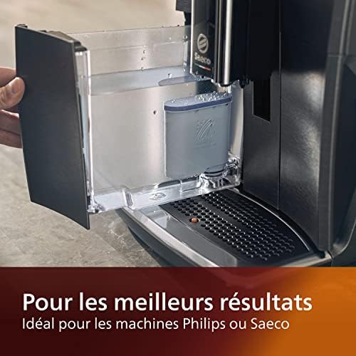 Philips Filtre à Eau Anti-Calcaire AquaClean pour Machine Expresso - Pour un Café de Qualité et un Arôme Intense - Lot de 2 (CA6903/22)