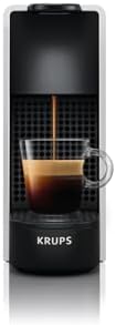 Nespresso Krups Machine à Café Essenza Mini Blanche Cafetière Capsule de Café YY2912FD