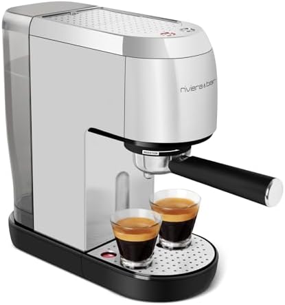 Riviera-et-Bar Machine à Expresso Compacte Inox BCE350