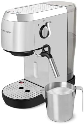 Riviera-et-Bar Machine à Expresso Compacte Inox BCE350