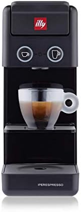Illy Cafetière à dosette Y3.3 Expresso et Coffee 850 W Noir
