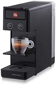 Illy Cafetière à dosette Y3.3 Expresso et Coffee 850 W Noir
