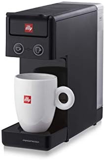 Illy Cafetière à dosette Y3.3 Expresso et Coffee 850 W Noir