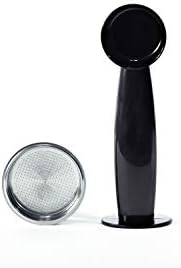 ECODE® Cafetière espresso Delice Purple, Cafetiere avec Mousseur de Lait, Semi-Automatique,20 bars de pression, vaporisateur orientable, réservoir 1,5 litres, mono/double dose, Manomètre Température.