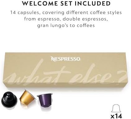 De'Longhi Nespresso Lattissima One Evo EN510.B, Machine a Café Capsule, Expresso et Cappuccino, 1450W, Noir