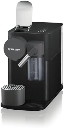 De'Longhi Nespresso Lattissima One Evo EN510.B, Machine a Café Capsule, Expresso et Cappuccino, 1450W, Noir