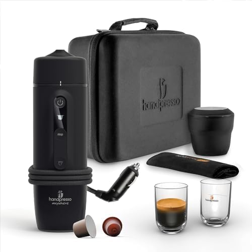 Handpresso Cafetière Auto Capsule 120 W Noir avec Set capsules
