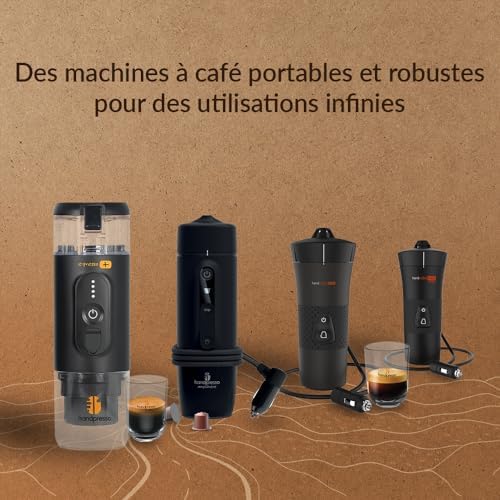 Handpresso Cafetière Auto Capsule 120 W Noir avec Set capsules