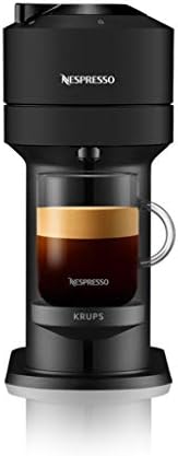 Machine à Café Nespresso Krups Vertuo Next Noir Mat Cafetière à Capsules YY4606FD