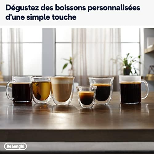 De'Longhi Magnifica Evo Machine a Café Grain ECAM292.33.SB, Machine Expresso et Cappucino, Argent [Exclusif Amazon], Cafè