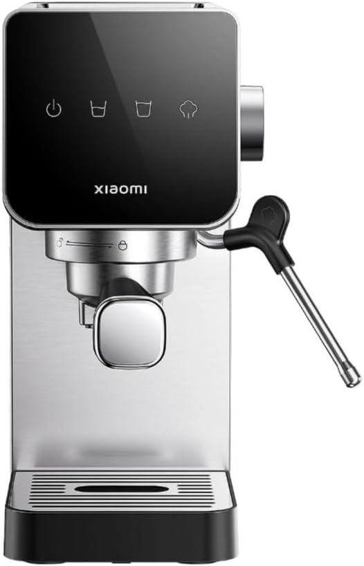 Xiaomi Machine à expresso semi-automatique, pompe 20 bars, réservoir de 0,9 l, design compact, 1350 W
