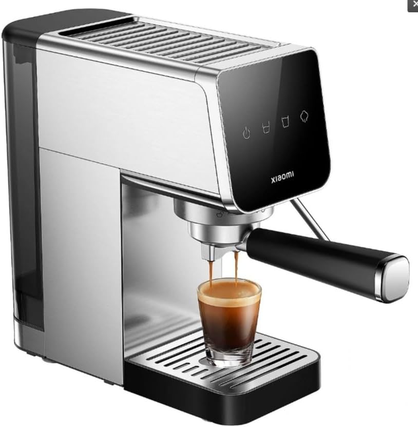 Xiaomi Machine à expresso semi-automatique, pompe 20 bars, réservoir de 0,9 l, design compact, 1350 W