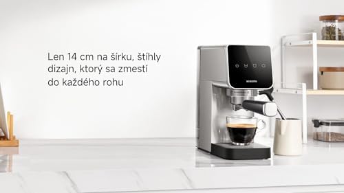 Xiaomi Machine à expresso semi-automatique, pompe 20 bars, réservoir de 0,9 l, design compact, 1350 W